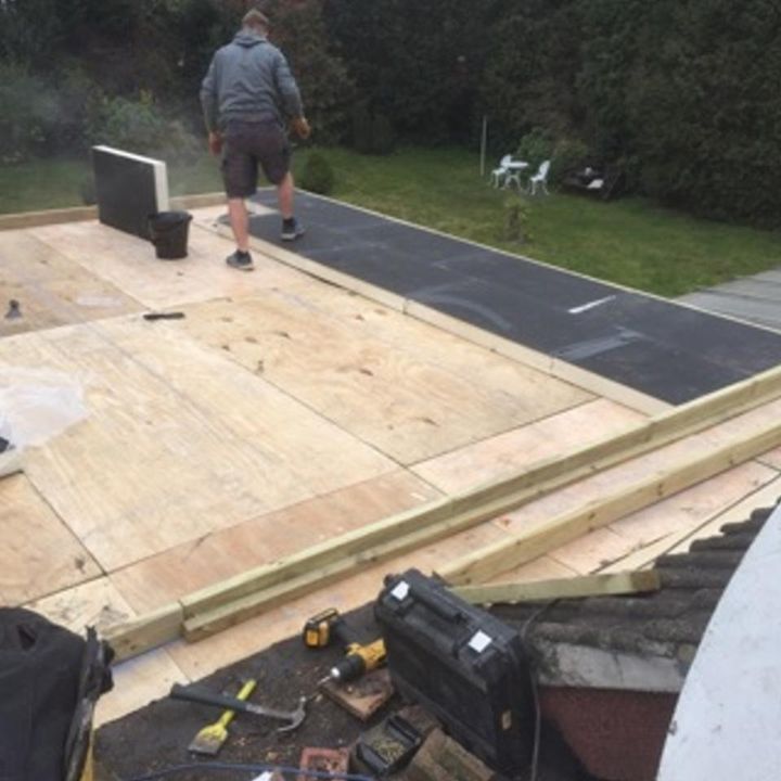 New flat Roofing